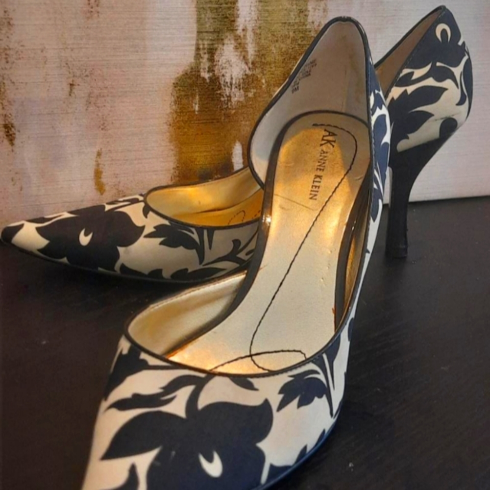 Anne Klein Floral Print Shoes
